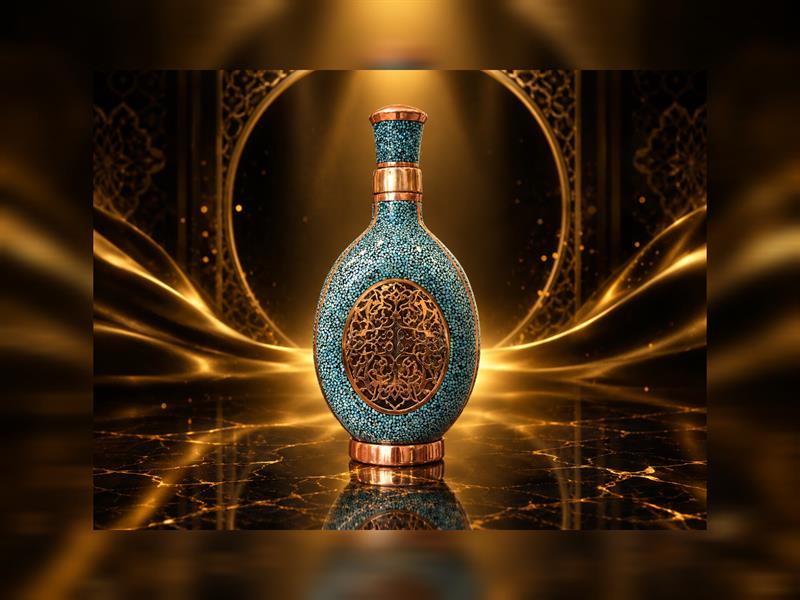 ظروف دکوری مس و فیروزه