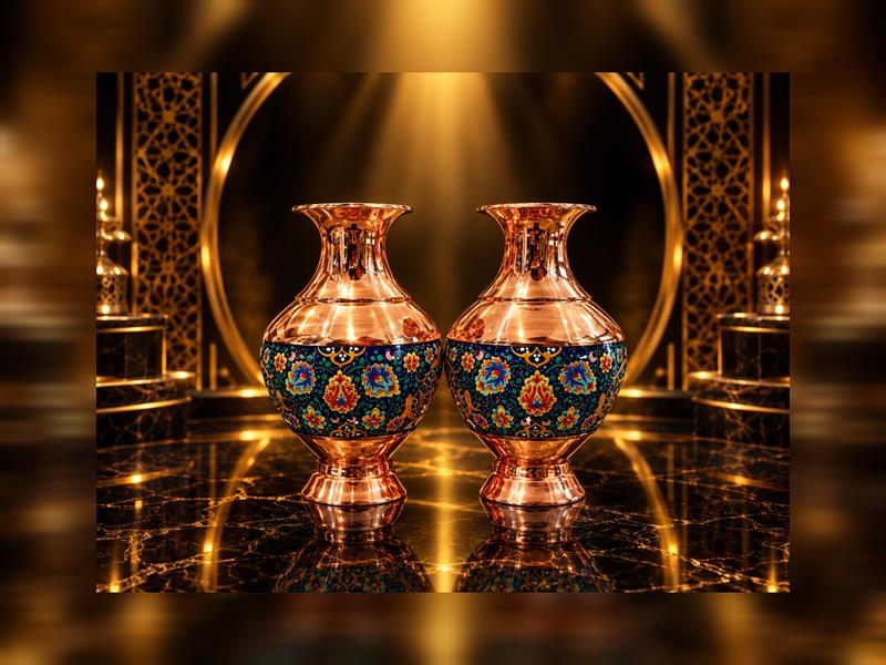 ظروف دکوری مس و پرداز